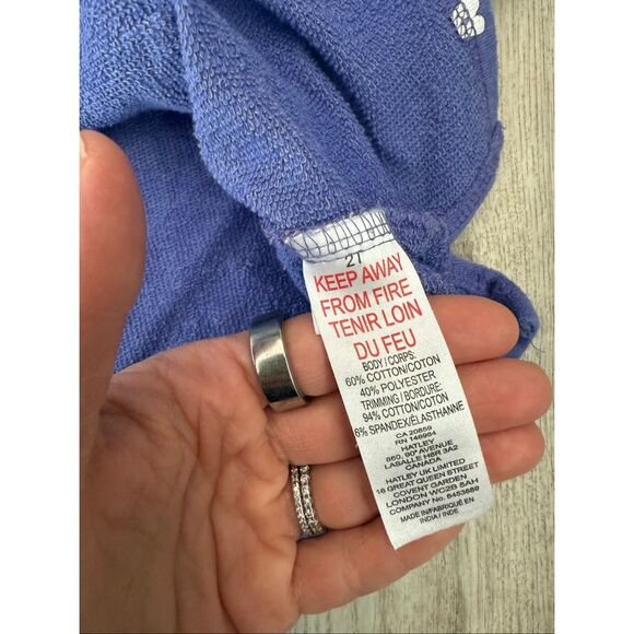 Hatley 2T Toddler Girl Dress Hatley Confetti Hearts - Iris - Picture 6 of 8